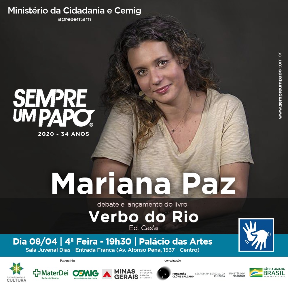 No momento, você está visualizando Sempre um Papo – Debate e lançamento do livro Verbo do Rio